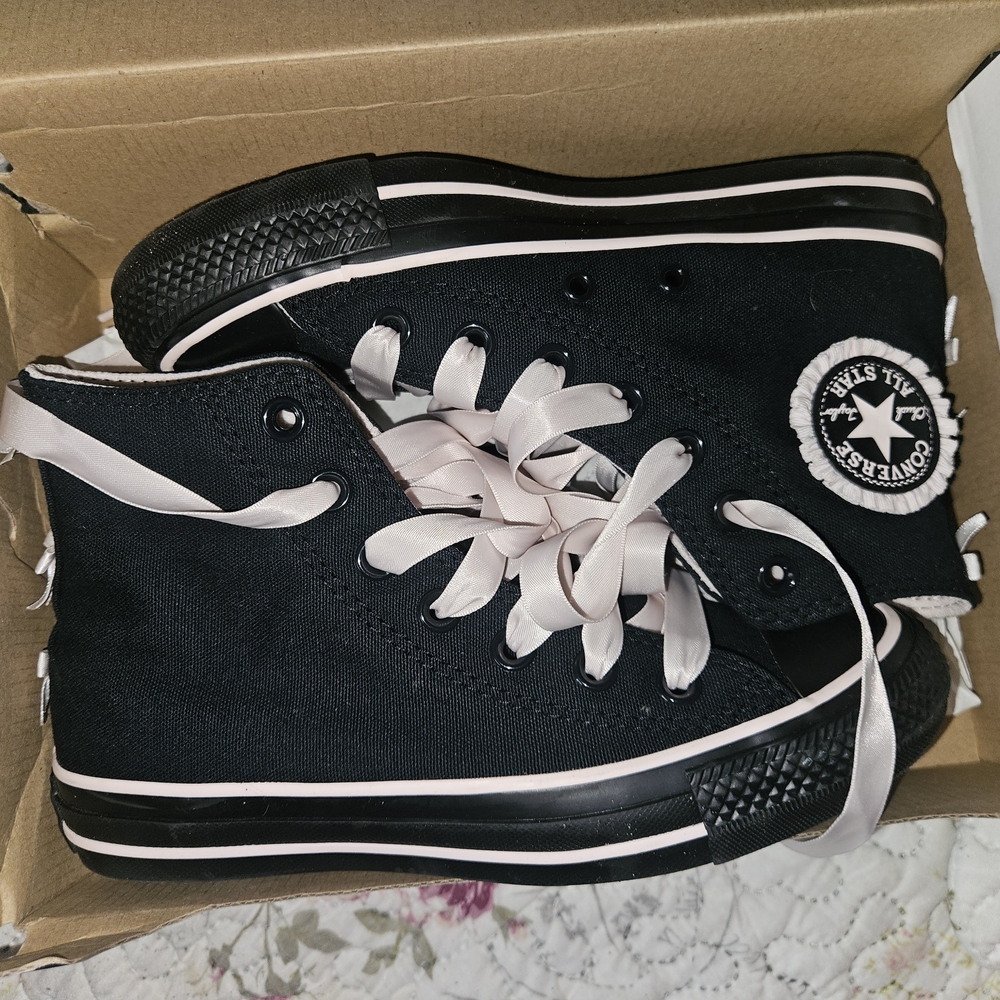 Converse Black High-Top Sneakers